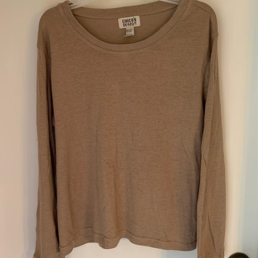 Chico’s Design linen blend sweater